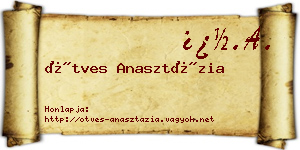 Ötves Anasztázia névjegykártya